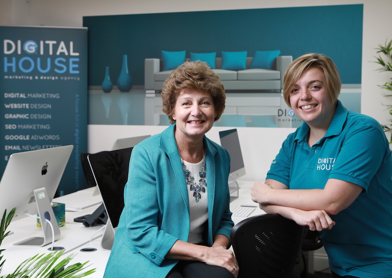 Barbara Payne and Sarah Ford, experts at SEO with many years in the industry.