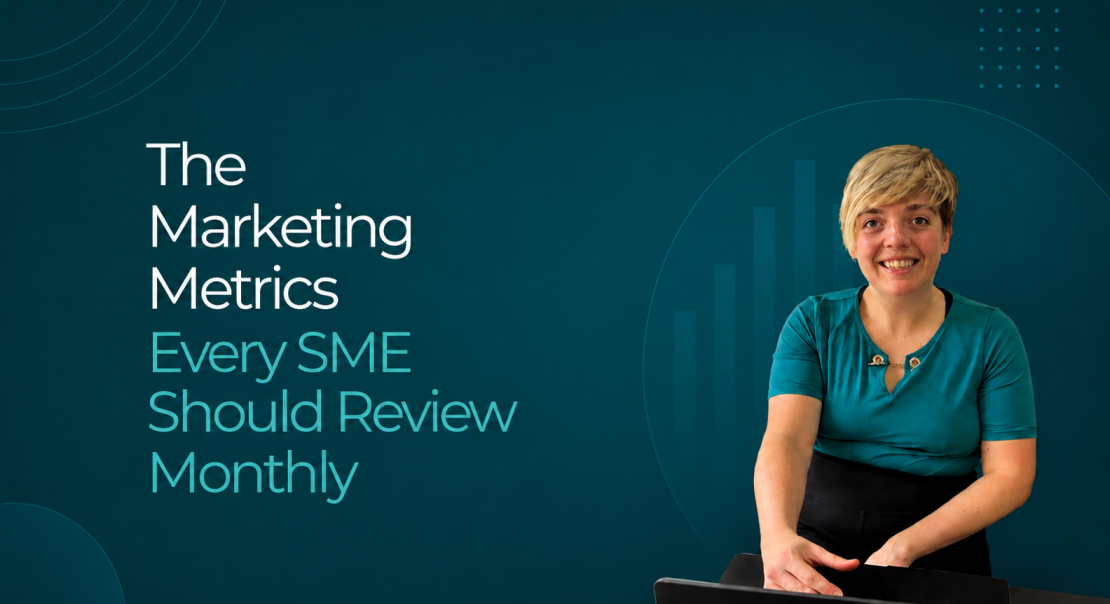 The five marketing metrics every SME should review monthly, Digital House blog banner