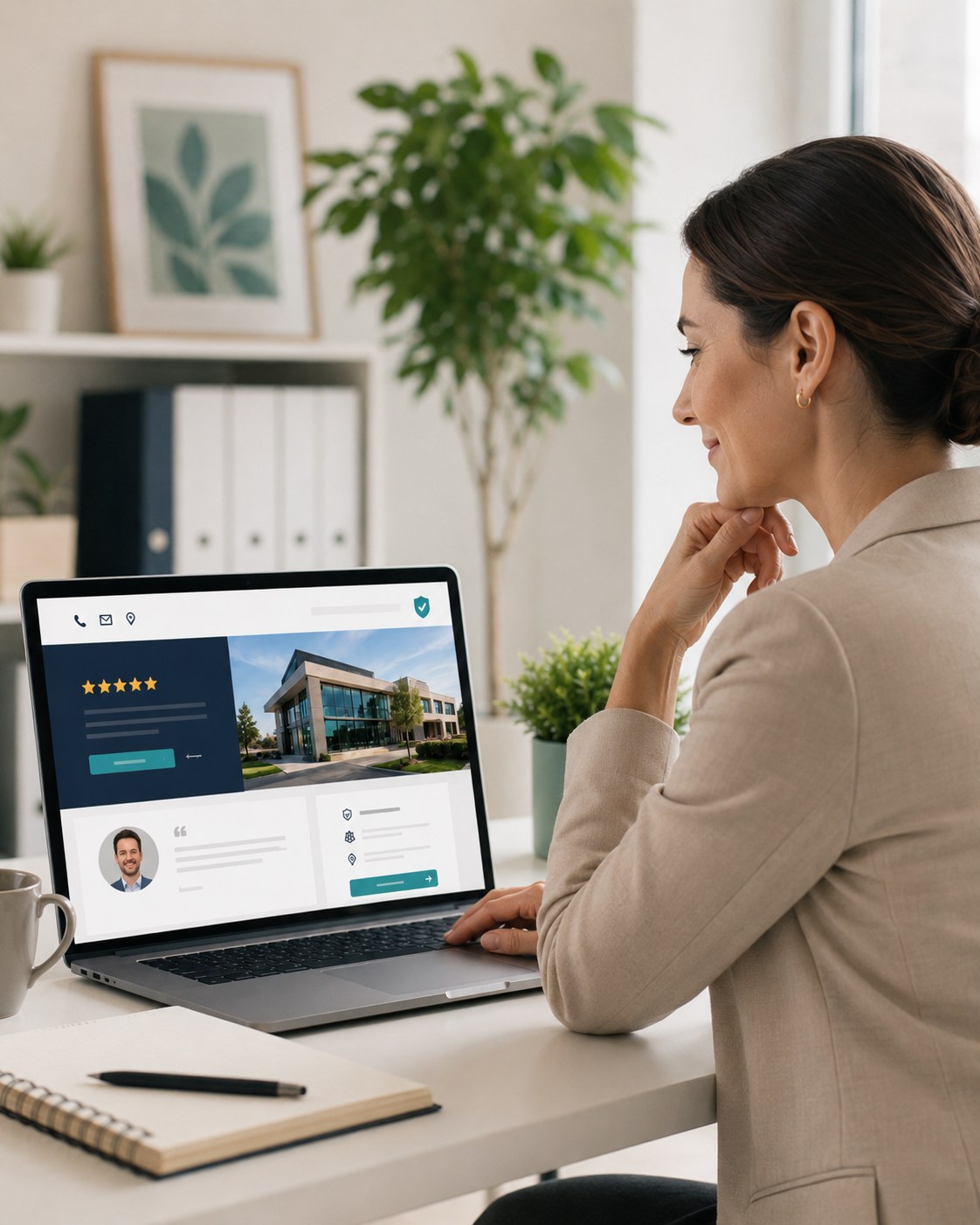 Why clarity and trust signals shape first impressions A clear, professional business website that builds visitor confidence